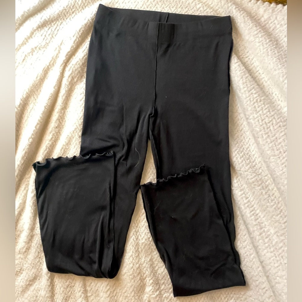 Ardene Black Ribbed Pants